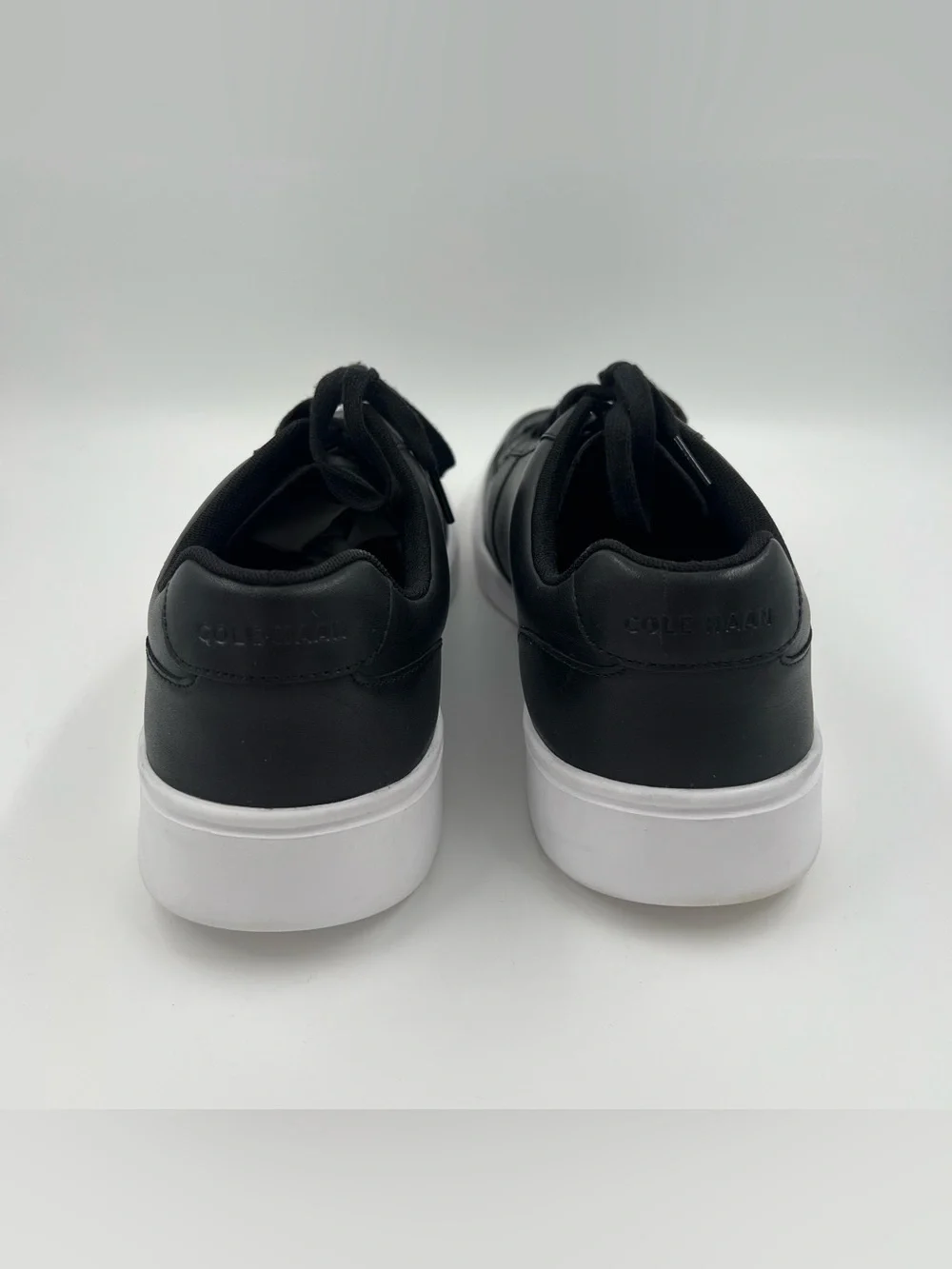 Cole Haan Men’s Grand Crosscourt Perforated Sneaker Black Leather Tennis 13M